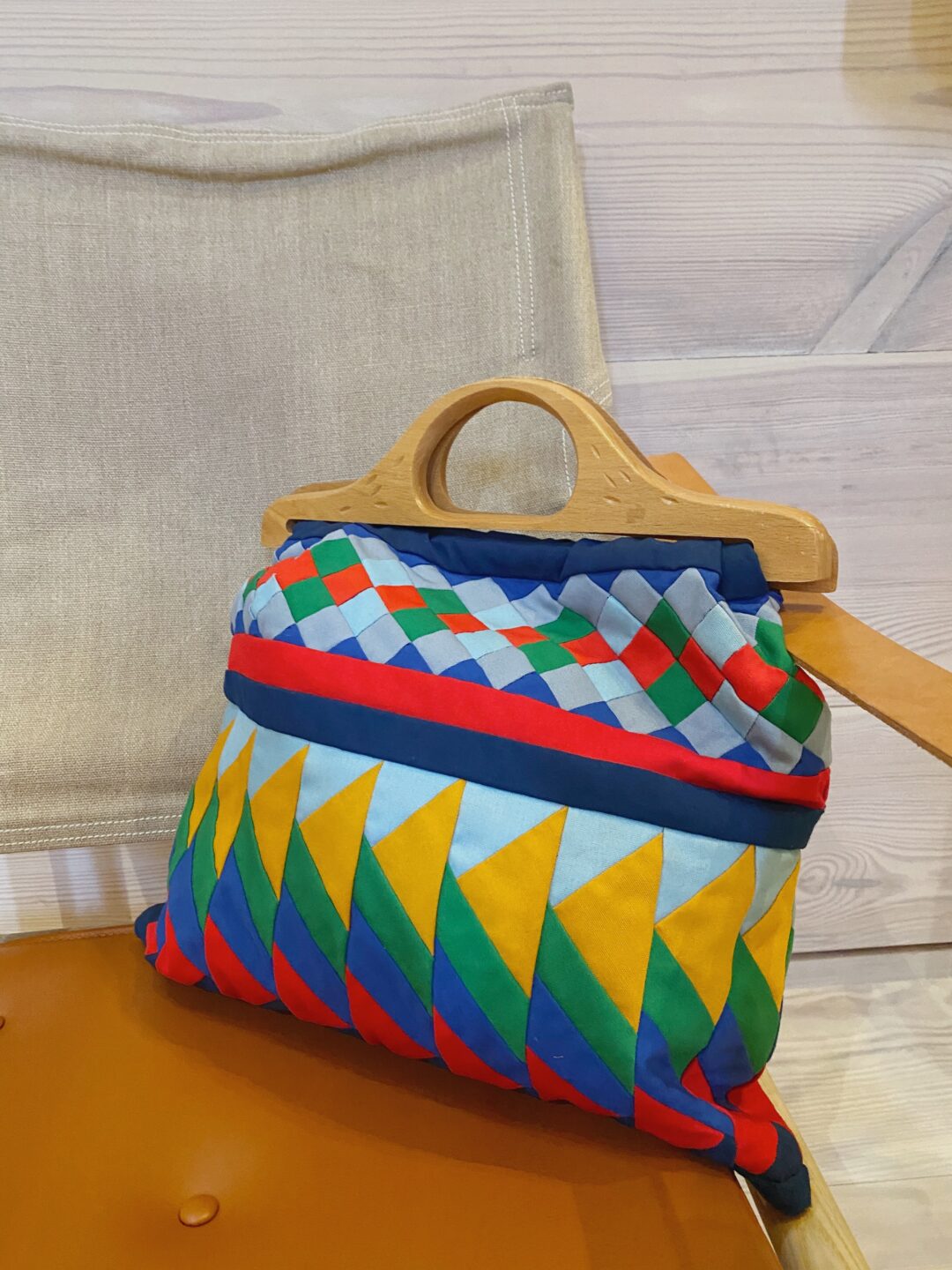 vintage patchwork bag