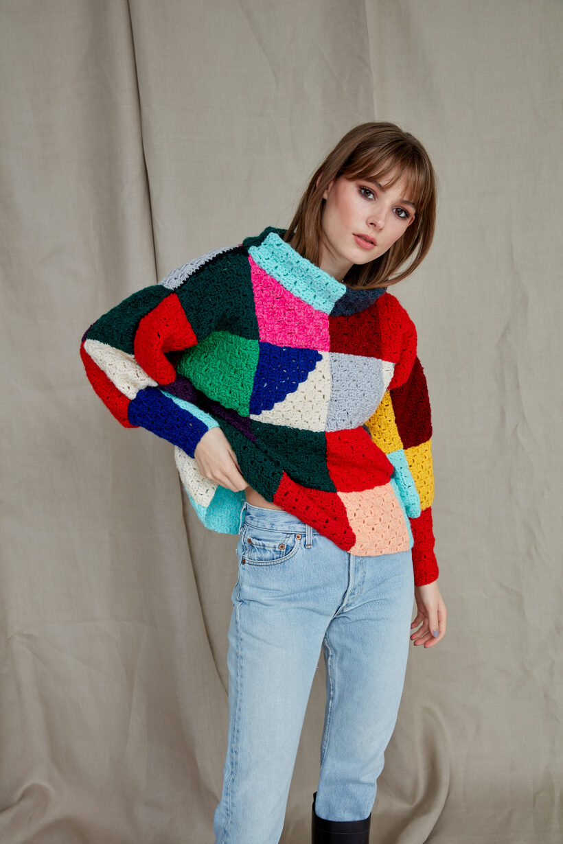 Collect23 Remade Candy sweater - Image 2