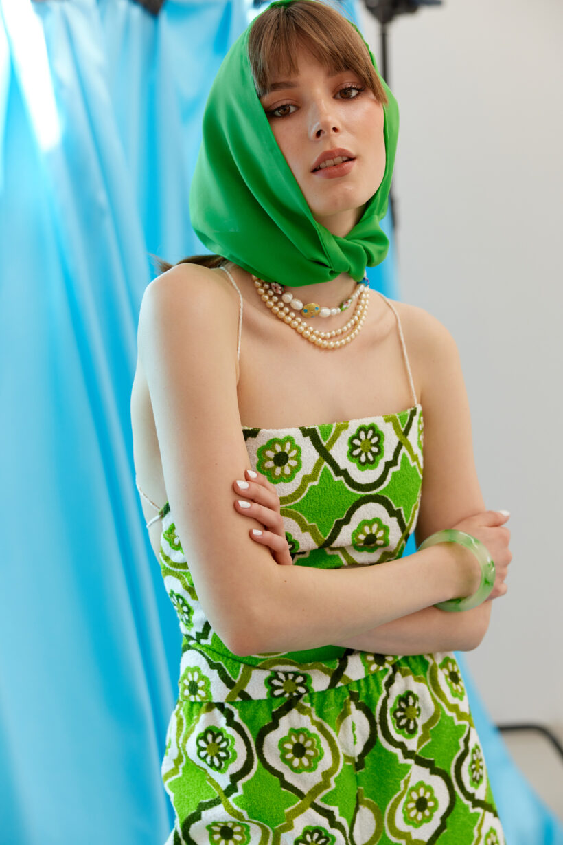 Collect23 Remade Clover pant suit