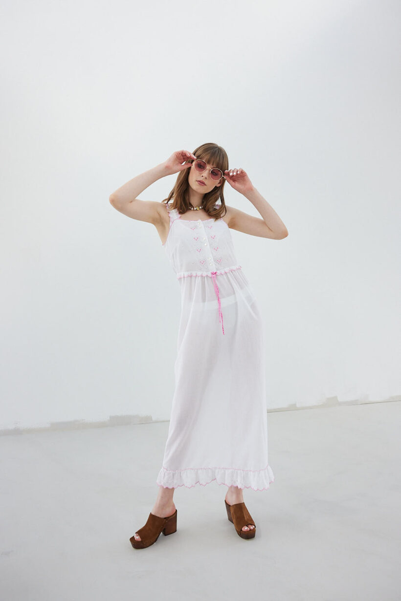 Vintage heart dress - Image 4