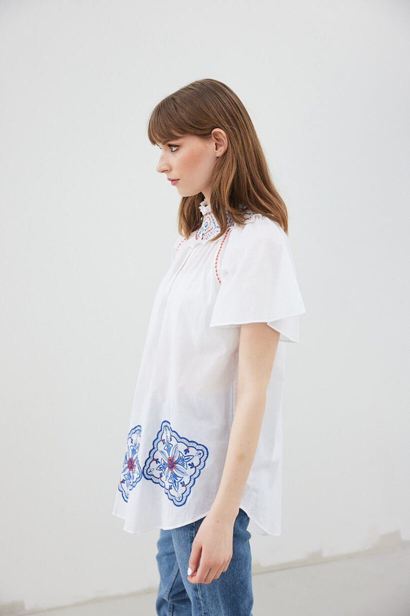 Vintage cotton top - Image 2