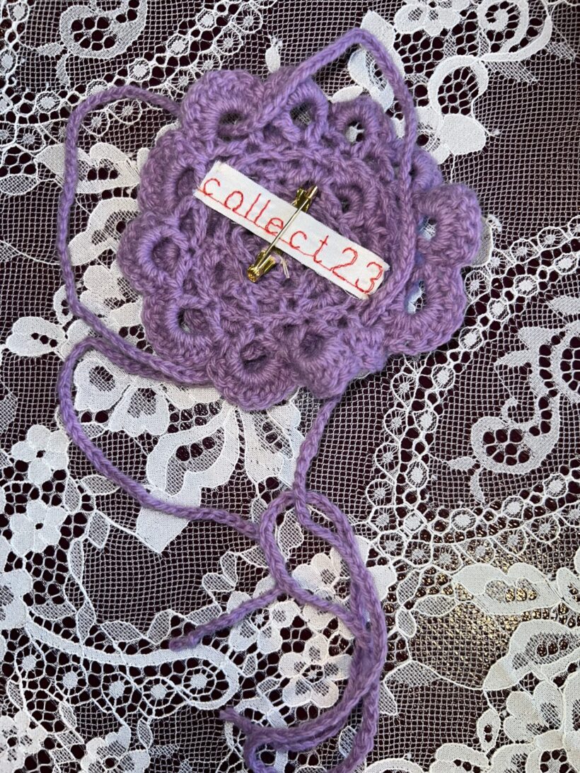 Light purple cotton rose - Image 3