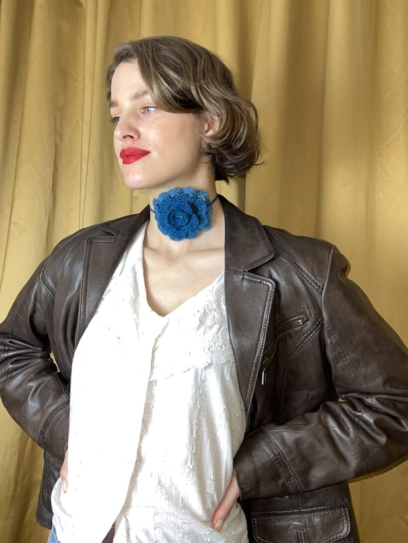 Ocean wool rose - Image 2