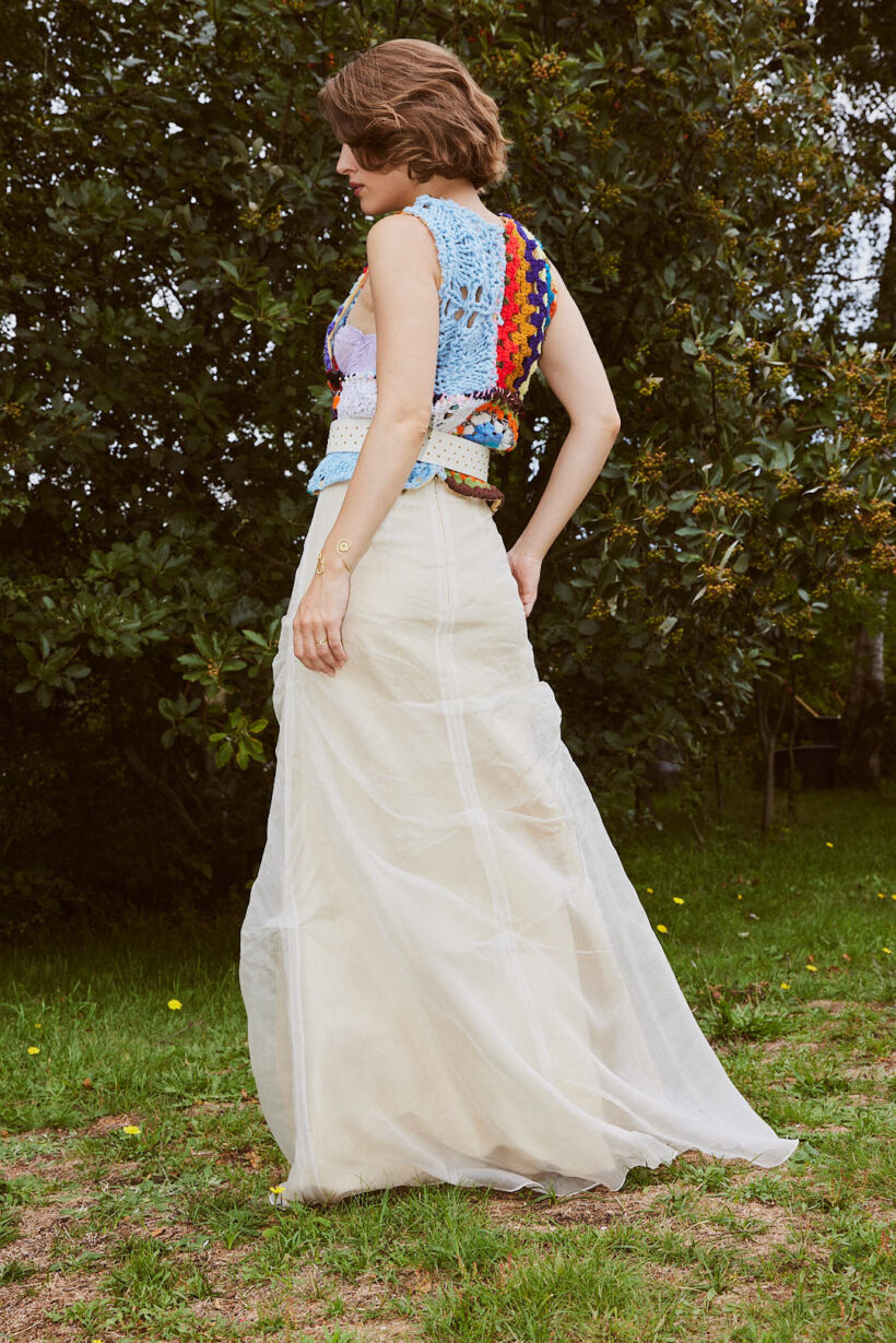 Silk skirt - Image 2