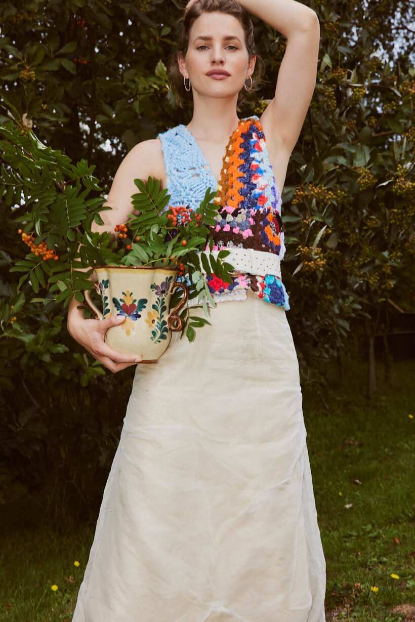 Silk skirt - Image 3