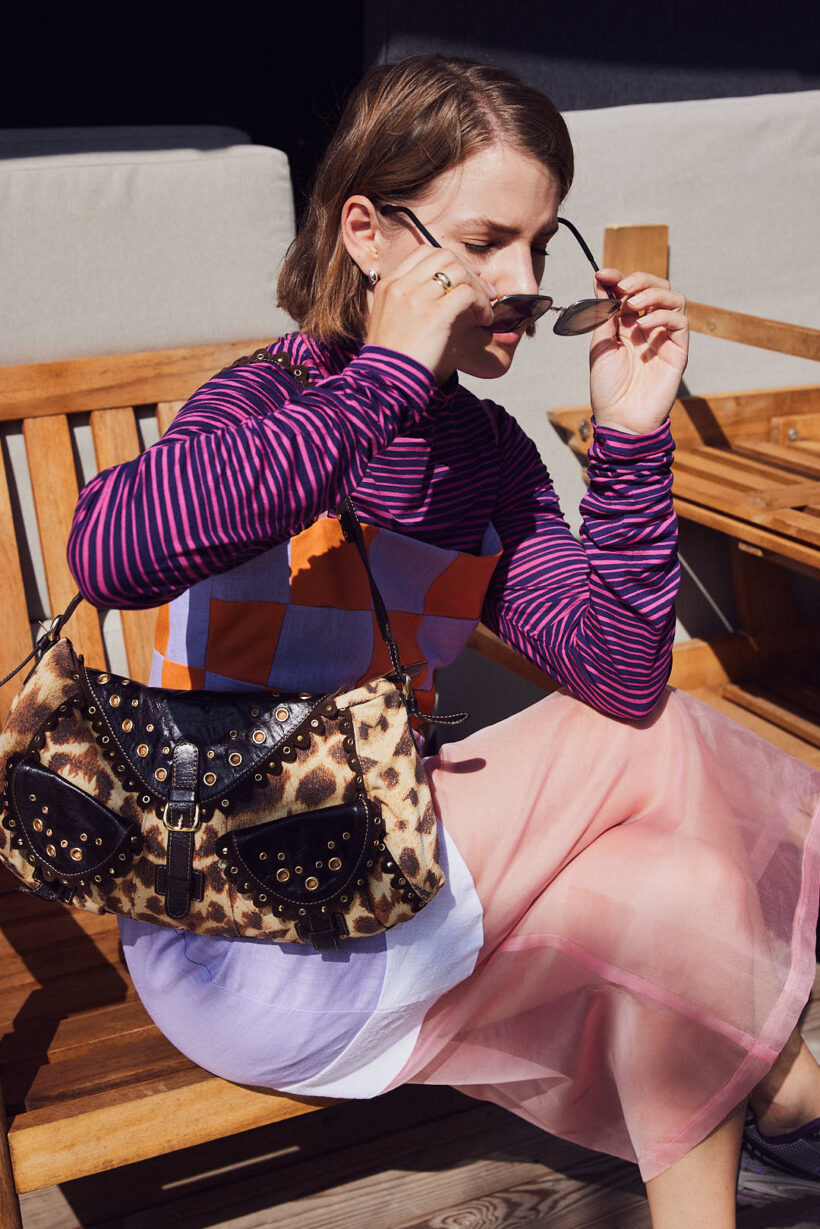 Roberto Cavalli leopard bag - Image 2
