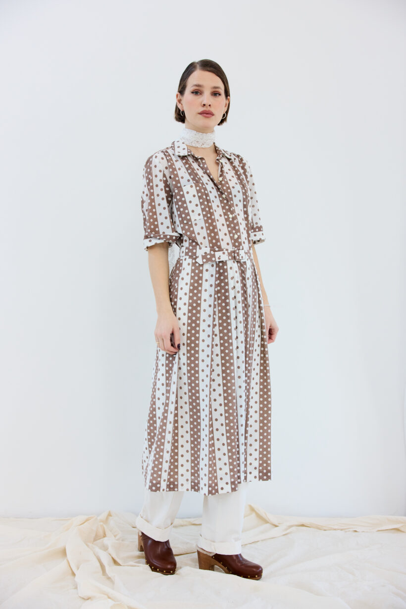 French dot dress - Image 3