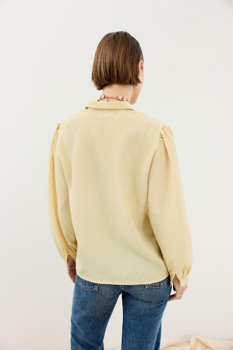 Yellow vintage shirt - Image 3