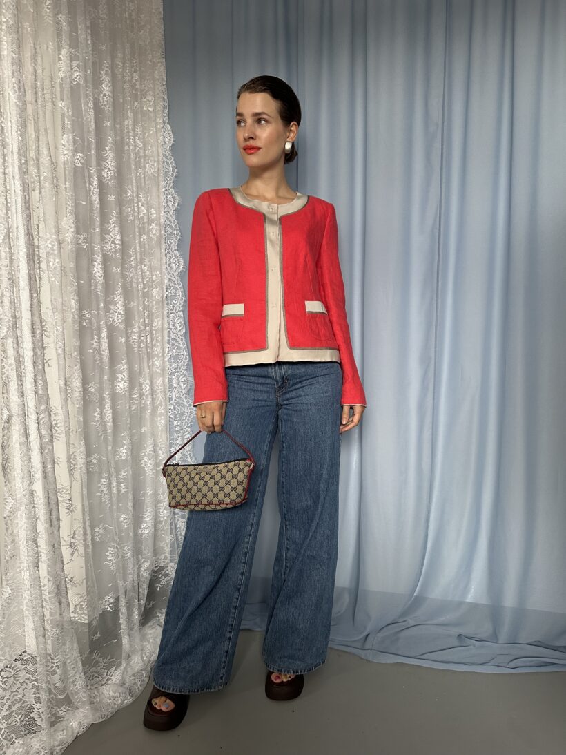 Red 60's jacket - Image 3