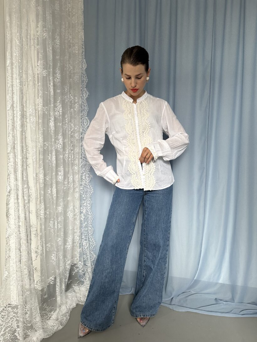 French vintage shirt - Image 2